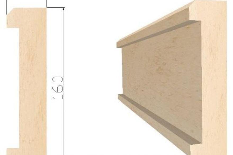 Архитектурные элементы из известняка - К9  40*160*L