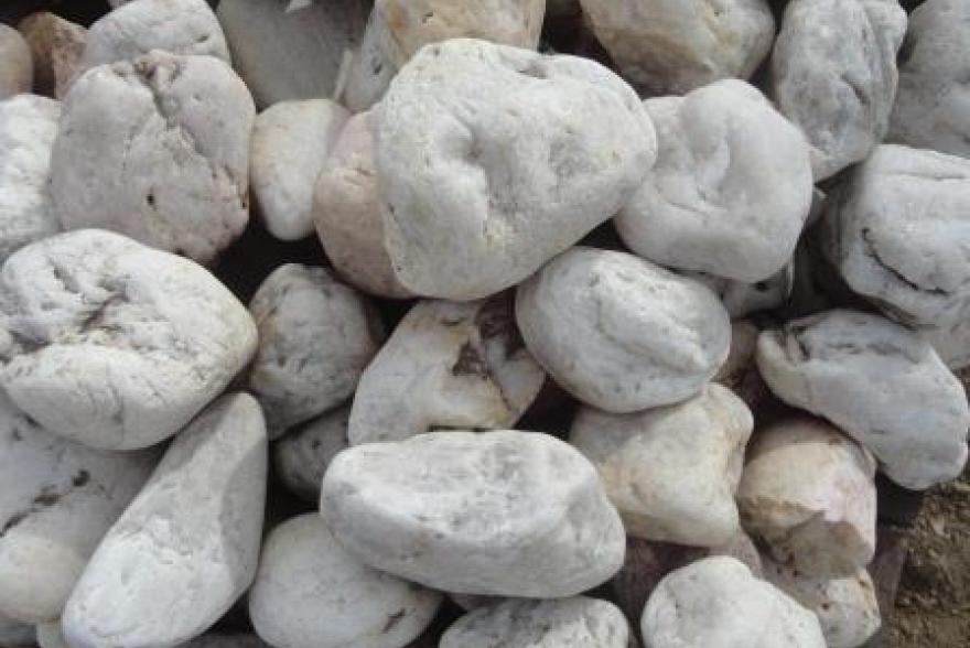 Галька - Галька белая речная