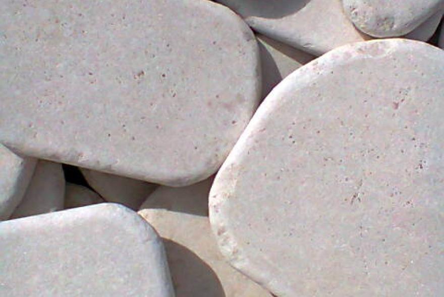 Галька - Галька мраморная плоская