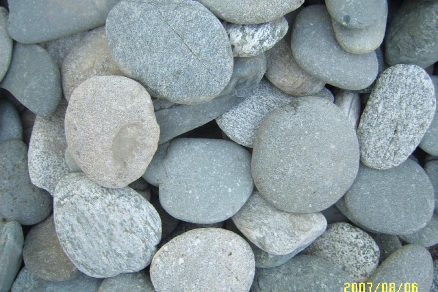 Галька - Голыш плоский - 1