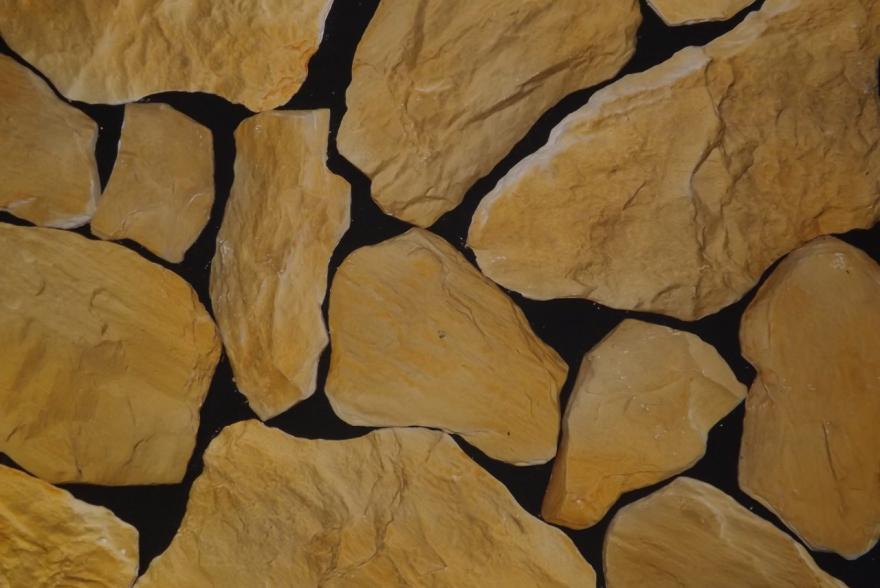 Искусственный камень из гипса - Дикий камень