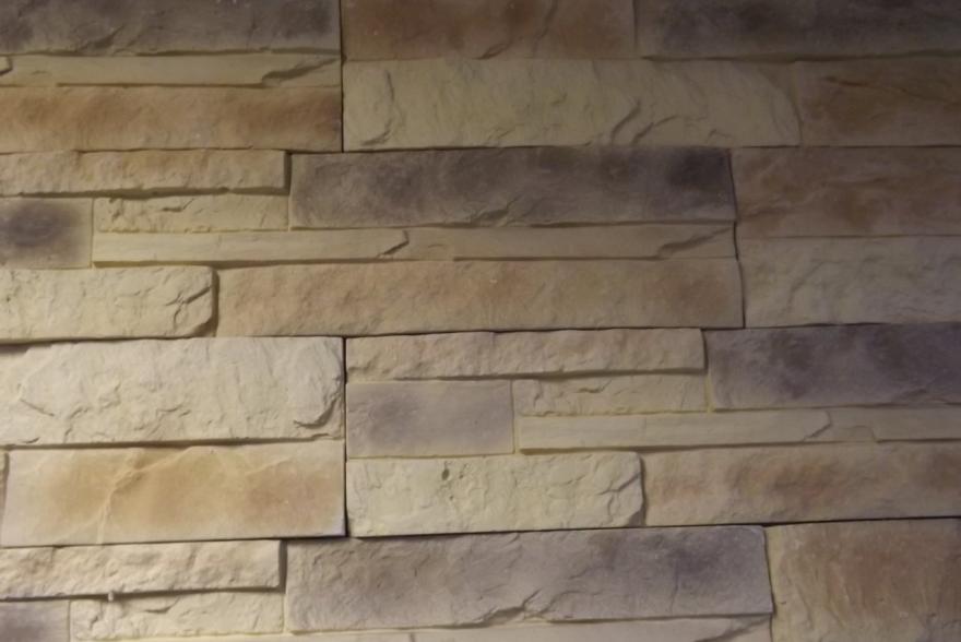 Искусственный камень из гипса - Сланец Карпатский 2