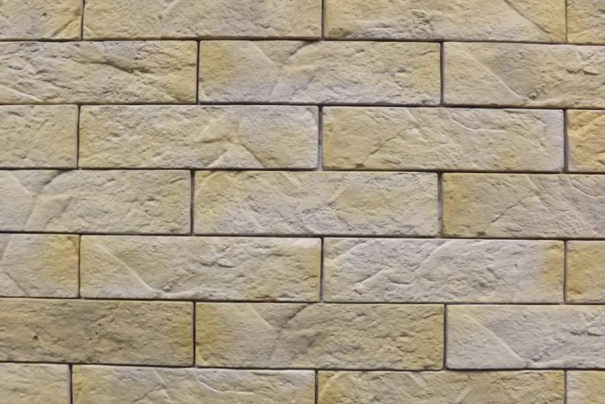 Искусственный камень из гипса - Старый кирпич 5