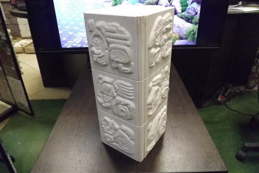 Искусственный камень из гипса - Угол мая наружный