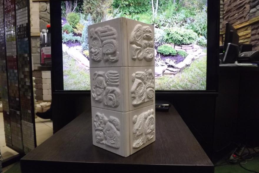 Искусственный камень из гипса - Угол мая наружный - 1