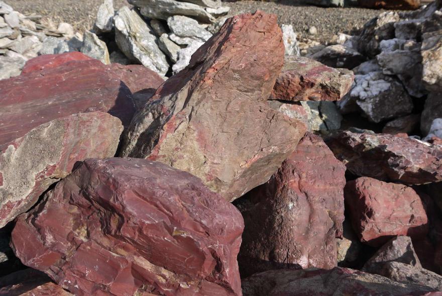 Ландшафтный камень - Яшма окварцованная