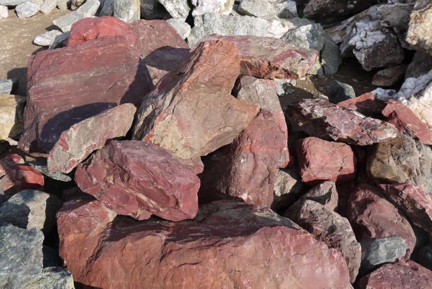 Ландшафтный камень - Яшма окварцованная - 15