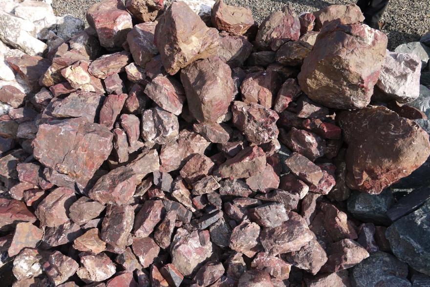 Ландшафтный камень - Яшма окварцованная - 2