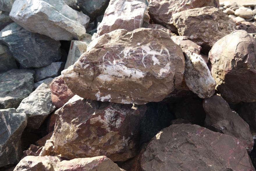 Ландшафтный камень - Яшма окварцованная - 4