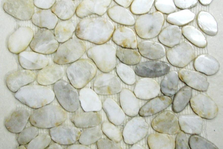 Мозаика каменная - Flat White Jack