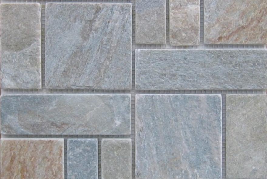 Мозаика каменная - Сланец Римский орнамент